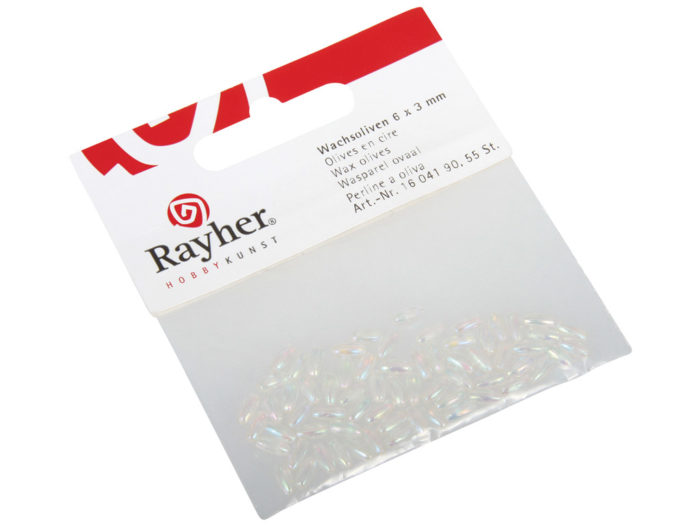 Pērlītes Rayher 6x3mm 55gab. - 1/2