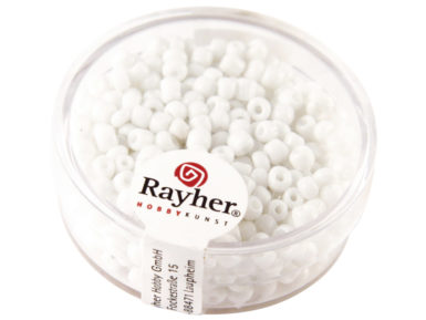 Rocailles 2.6mm matt 17g 02 white