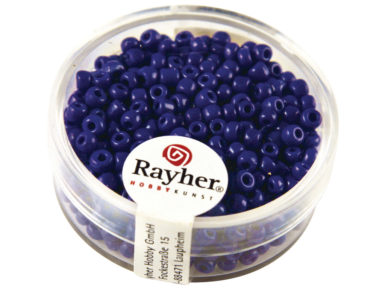 Rocailles 2.6mm matt 17g 10 dark blue