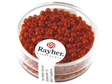 Rocailles 2.6mm matt 17g 18 red