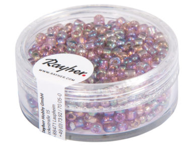 Seemnehelmed 2.6mm pärlmutter läbipaistev 17g 35 lilla