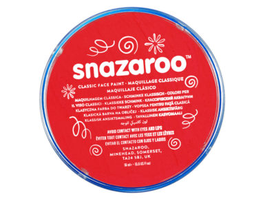Näovärv Snazaroo 18ml bright red