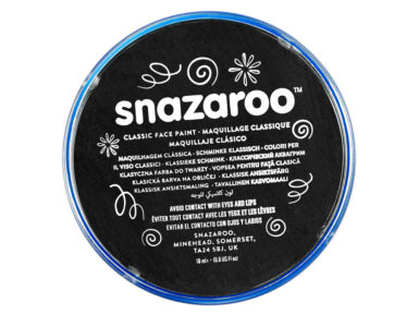Näovärv Snazaroo 18ml black