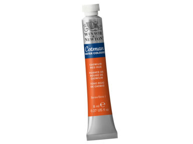 Akvareļkrāsas Cotman 8ml 095 cadmium red hue