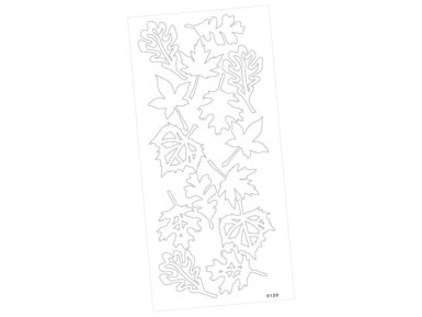 Kontūru uzlīmes 0120 Lapas divpusēja līme