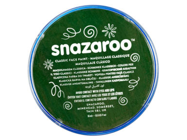 Näovärv Snazaroo 18ml dark green
