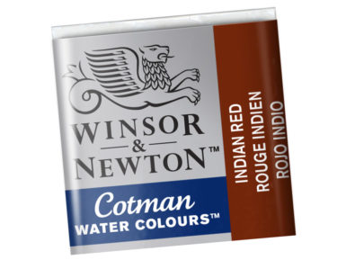 Cotman Water Colour Half Pan 317 indian red