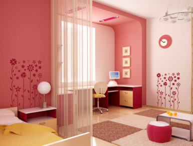 Šablons L&B pašlīmējošs 100x70 Pop flowers