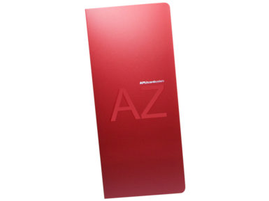 Nimekaardimapp Apli 160le punane