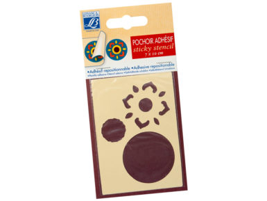 Šablons L&B pašlīmējošs 10x7cm Indian