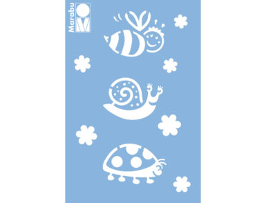 Stencil Marabu 15x10 Little Friends