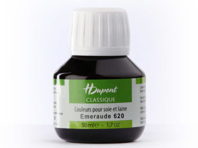 Šilko dažai H Dupont Classique 50ml 620 emeraude