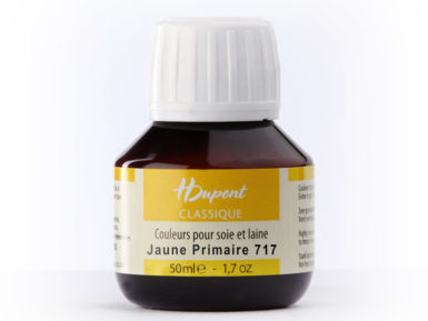 Šilko dažai H Dupont Classique 50ml 717 jaune primaire