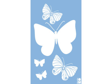 Šablons Marabu 40x66 Butterfly Family