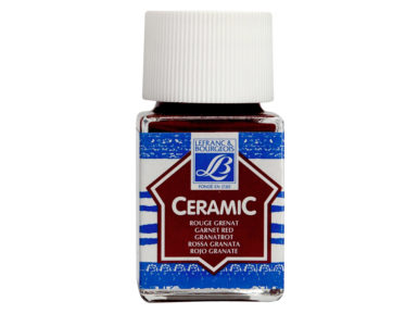 Keramikas krāsa Ceramic 50ml 377 garnet red