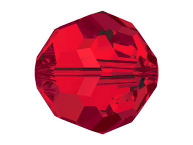 Crystal bead Swarovski round 5000 6mm 7pcs 227 light siam