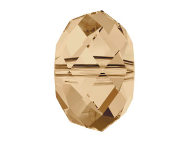 Kristāla pērle Swarovski virtulis 5040 6mm 6gab. 001GSHA crystal golden shadow