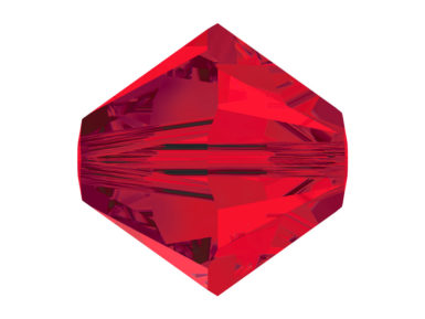 Kristallhelmes Swarovski romb 5328 4mm 30tk 227 light siam