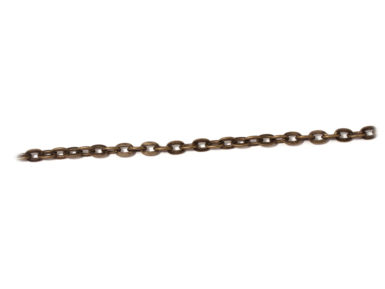 Antique anchor chain 5.5mm 1m oxidized gold
