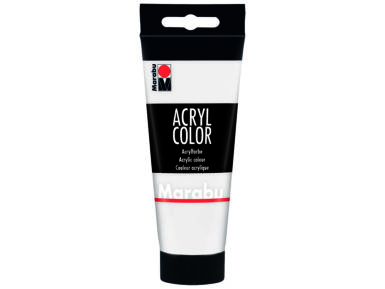 Acryl Color Marabu 100ml 070 white
