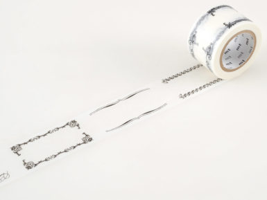 Washi līmlente mt ex 30mmx10m kazarikei black R