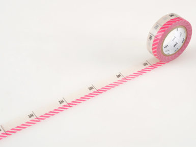 Washi līmlente mt ex 15mmx10m number pink