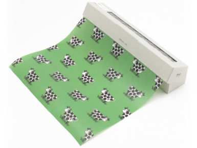 Washi papīrs mt 230mmx5m ar pašlīmējošām malām Lisa Larson cow