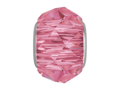 Krištolinis karoliukas Swarovski BeCharmed heliksas 5948 14mm 209 rose