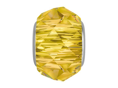 Krištolinis karoliukas Swarovski BeCharmed heliksas 5948 14mm 226 light topaz