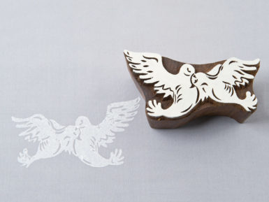 Spiedogs Rayher Blockwallah doves 5x10cm