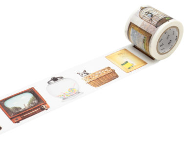 Washi līmlente mt ex 45mmx10m set - container