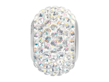Kristallhelmes Swarovski BeCharmed Pave 80101 14mm 001AB crystal aurore boreale