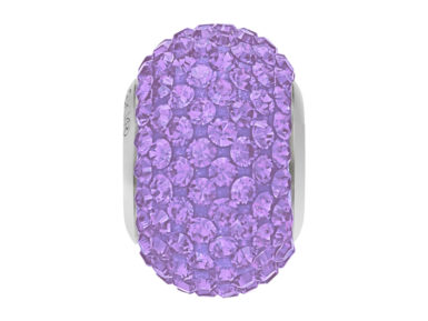 Kristallhelmes Swarovski BeCharmed Pave 80101 14mm 539 tanzanite