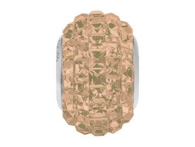 Kristallhelmes Swarovski BeCharmed Pave 80201 15mm 001GSHA crystal golden shadow