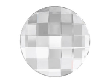 Kristāla akmentiņš Swarovski Flat Back No Hotfix apaļš 2035 10mm 001 crystal