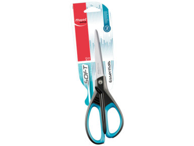 Šķēres Maped Essentials Soft 21cm blisterī