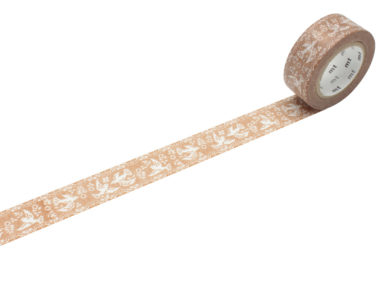 Washi līmlente mt ex 18mmx10m lace/bird