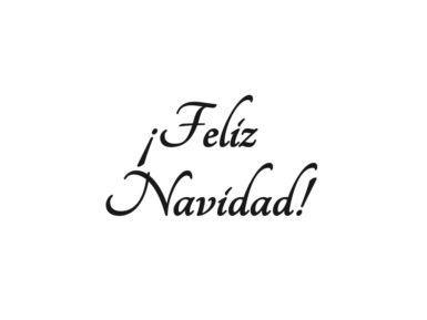 Spaudas Aladine Feliz Navidad! 6x4cm