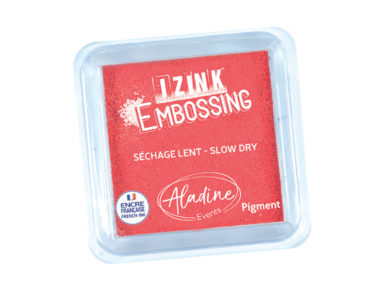 Pagalvėlė antspaudams Aladine Izink Pigment 8x8cm red