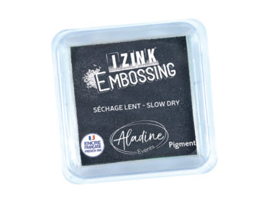 Pagalvėlė antspaudams Aladine Izink Pigment 8x8cm black