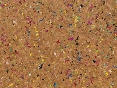 Korķa rullī Rayher 0.5mm 45x30cm Granulate dabisks/krāsaina