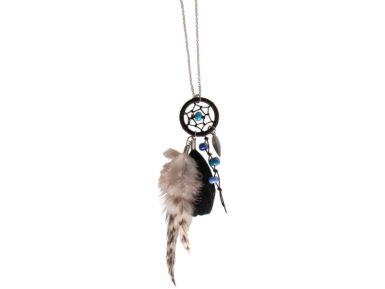 Dreamcatcher-Collier Rayher Luna silver/black