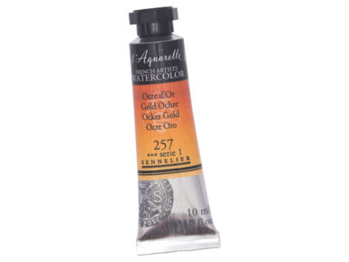 Watercolour Sennelier 10ml 257 gold ochre