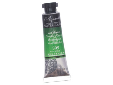 Watercolour Sennelier 10ml 809 hooker's green