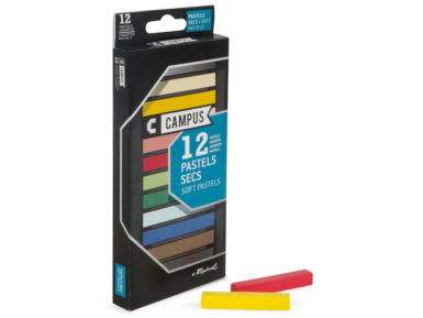 Minkšta pastelė Campus 12vnt.