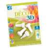 Akrila krāsa Deco 3D tūbiņu uzgaļi 4gab. - 1/2