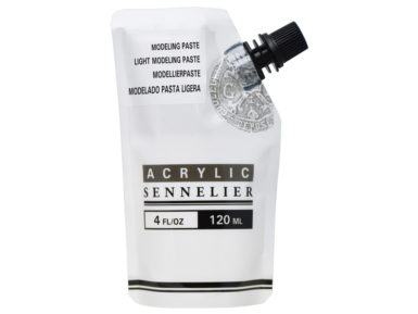 Akrüülvärvi modelleerimispasta Sennelier Light 120ml