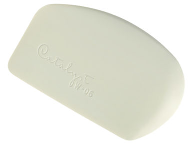 Dažų gremžtukas iš silikono Catalyst Wedge W-06 white