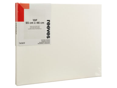 Lõuend raamil Reeves puuvillane 10F 55x46cm3tk