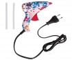 Liimipüstol Rayher d=7mm 200°C Flower Power+2 liimipulka blistril